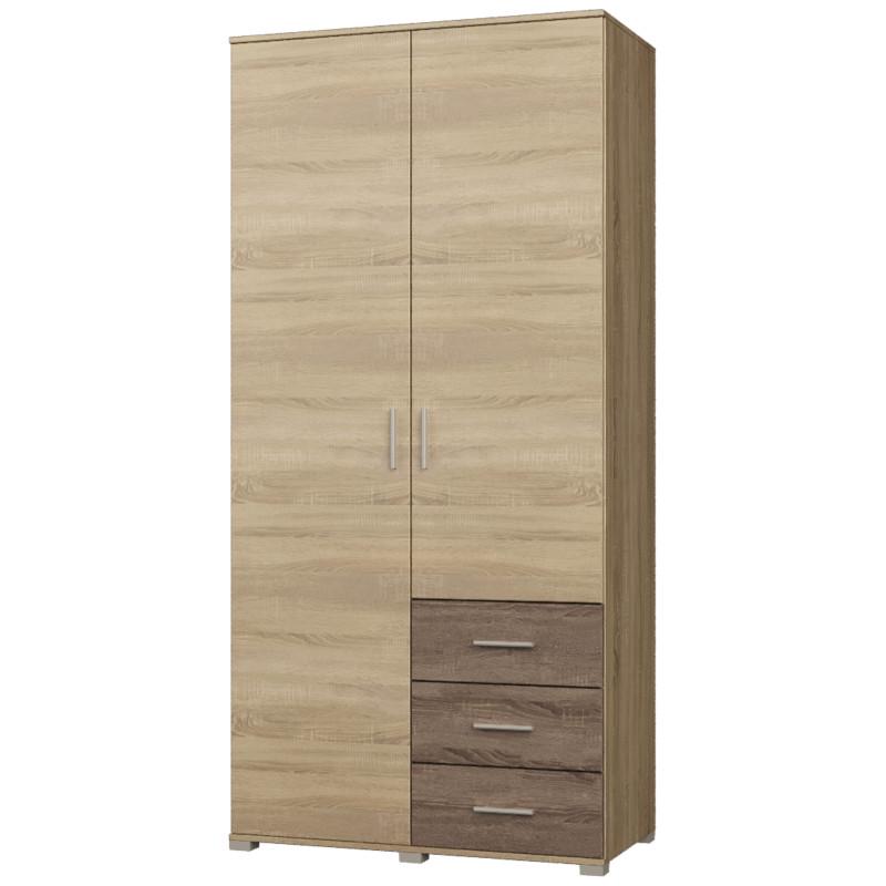 Спальня детская Еверест Бриз комплект 9 модульная 4 элемента 345,20х193,20х210 см Сонома/Трюфель (26429141) - фото 7 Спальня детская Еверест Бриз комплект 9 модульная 4 элемента 345,20х193,20х210 см Сонома/Трюфель (26429141) - фото 7