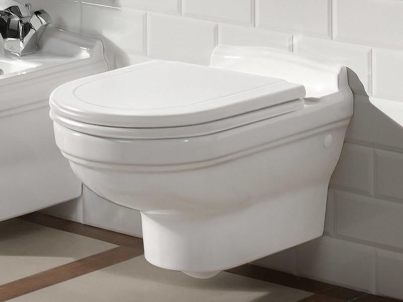 Унітаз підвісний Villeroy&Boch HOMMAGE 6661B0R1 із сидінням з мікроліфтом (82044) - фото 4