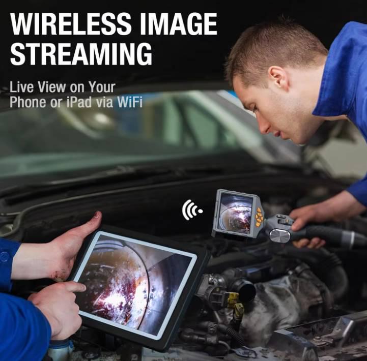 Ендоскоп керований Teslong TD500-DL 6,5 мм 1,55 м 2 камери (1273) - фото 2 Ендоскоп керований Teslong TD500-DL 6,5 мм 1,55 м 2 камери (1273) - фото 2