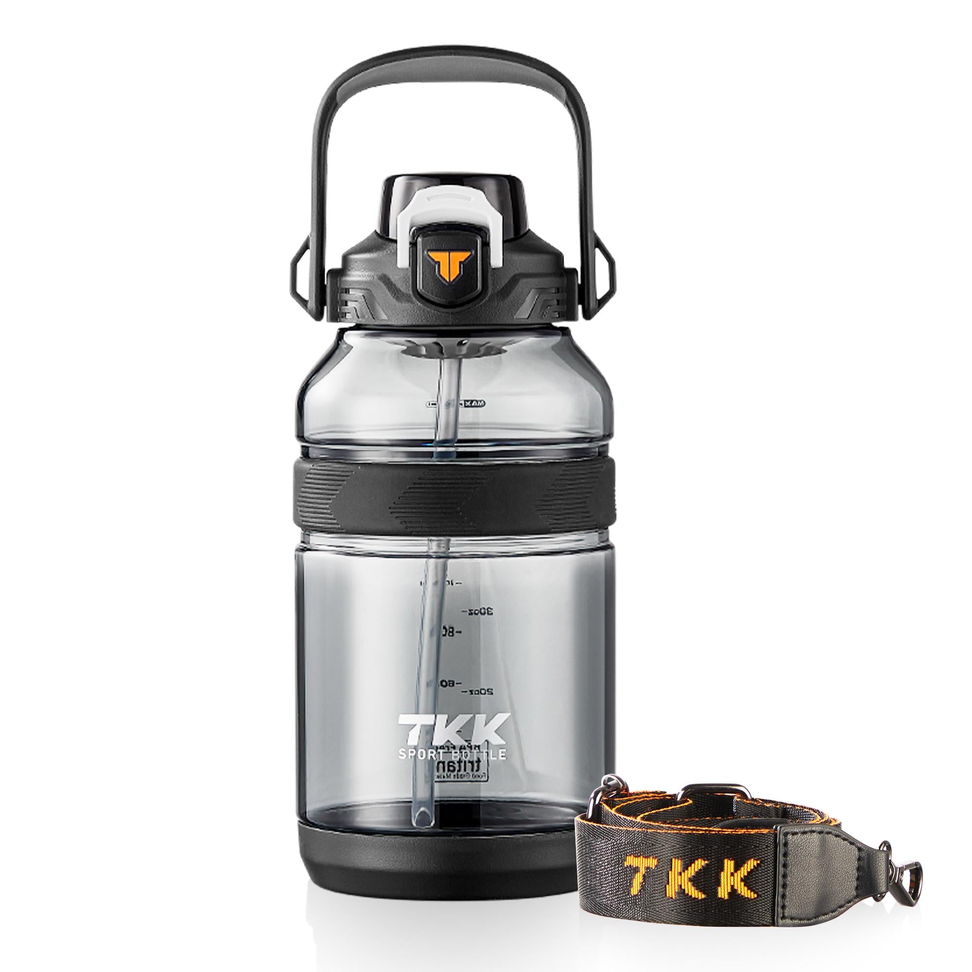 Пляшка для води TKK 1026 Tritan 1600 мл Black (32620512)