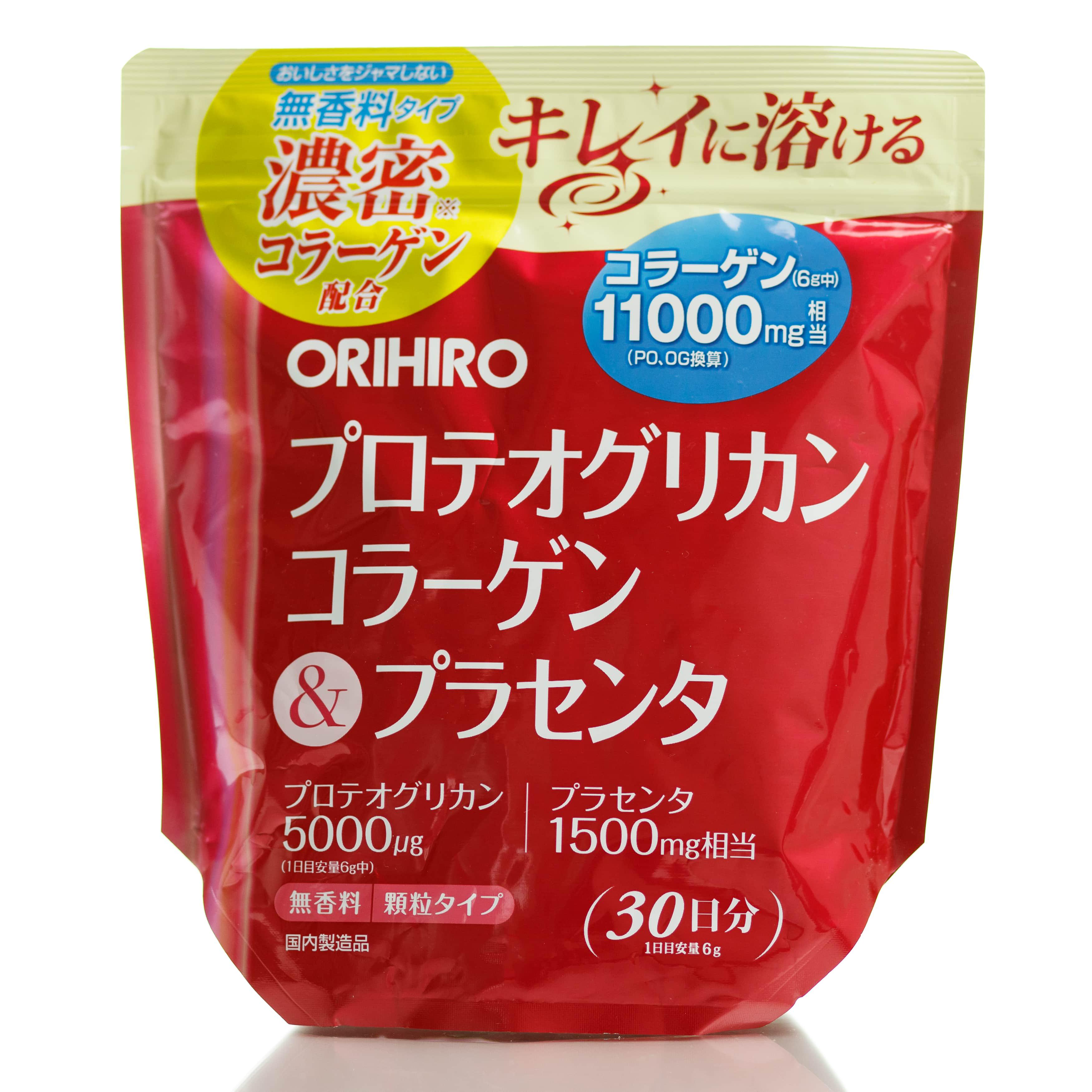 Колаген плацента протеоглікан Orihiro Collagen 30 дн. 180 г