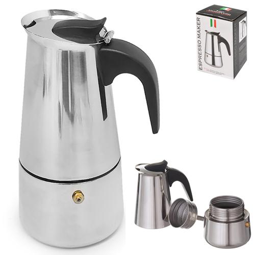 Кофеварка гейзерная Stenson TD00433 на 4 чашки 200 мл (549138) - фото 3 Кофеварка гейзерная Stenson TD00433 на 4 чашки 200 мл (549138) - фото 3