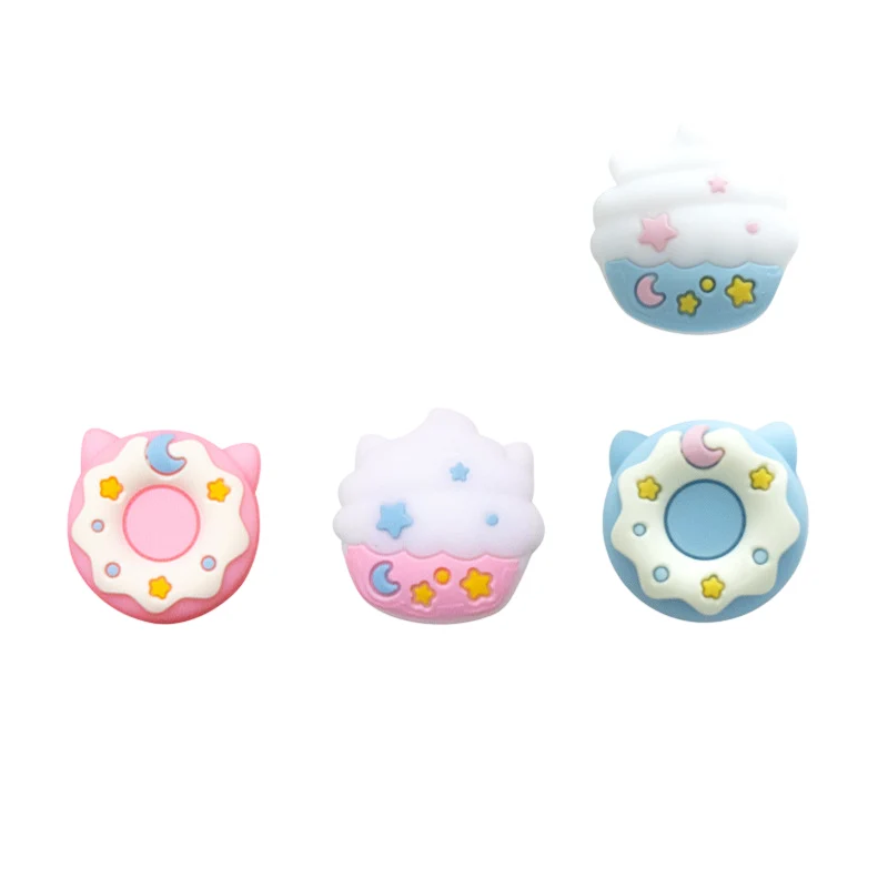 Набір накладок на стіки для PlayStation Vita Donut 4 шт. Blue/Pink (8478)