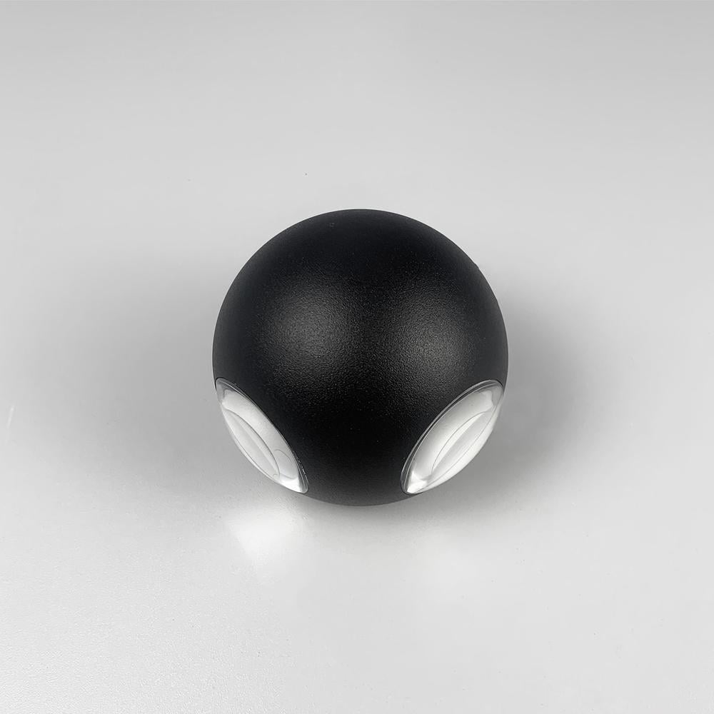 Світильник фасадний круг із 4-стороннім освітленням (9704В)