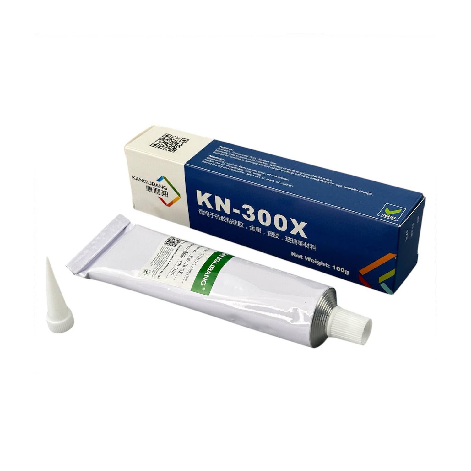 Клей для склеивания силикона специализированный однокомпонентный RTV KN-300X Pro жидкий