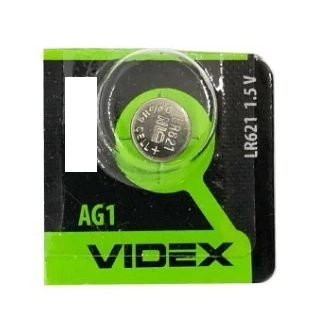 Батарейка часовая Videx AG 1/LR621 1 шт. (19)