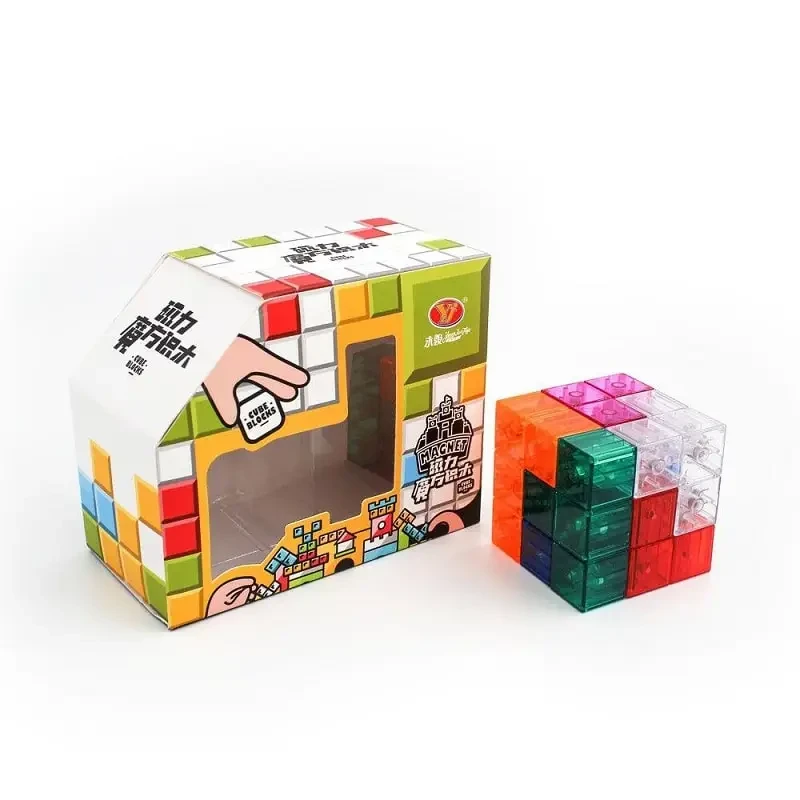 Головоломка магнітна Кубики Сома Magnetic Blocks YJ
