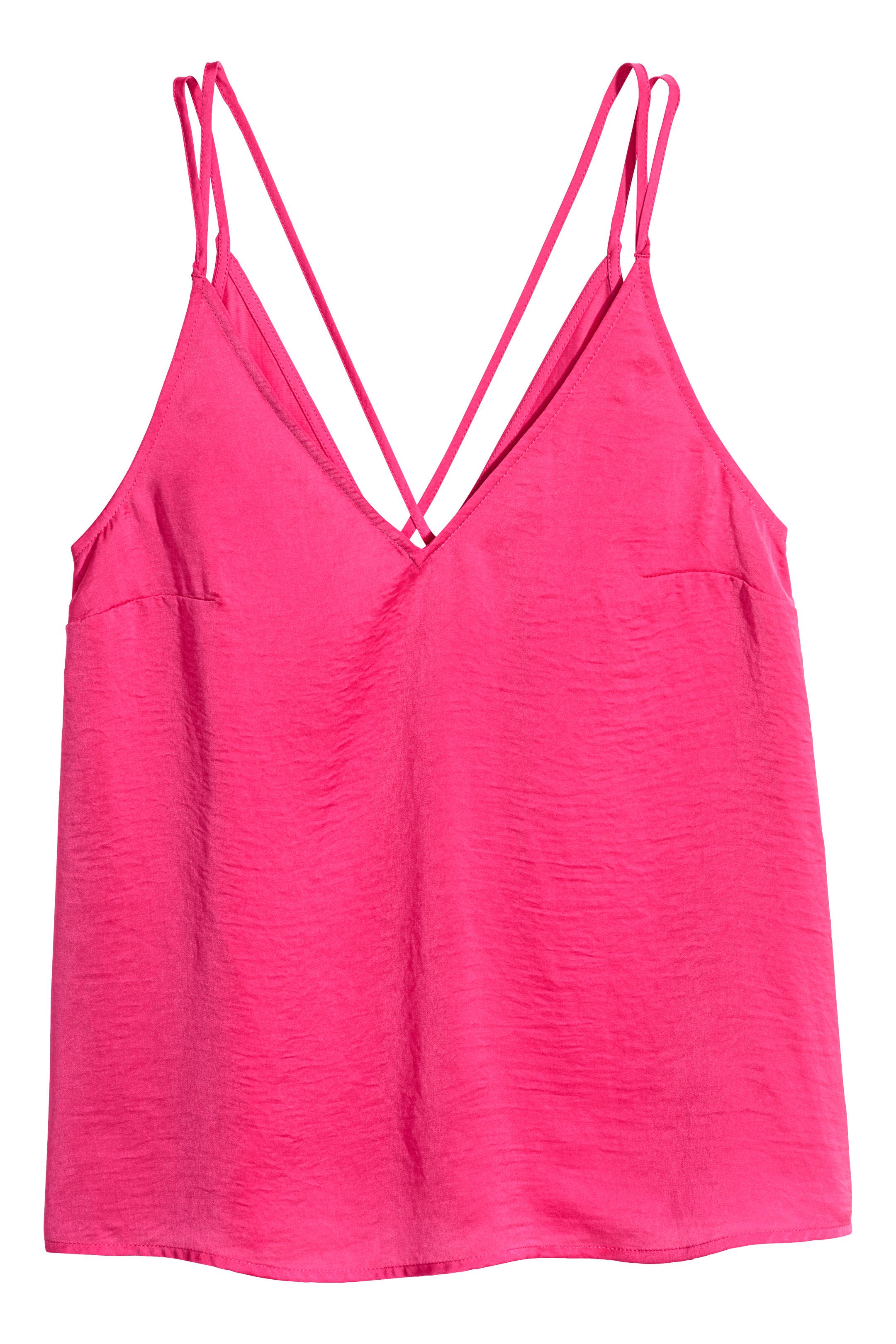 Майка H&M р. 36 Малиновый (25055201625)