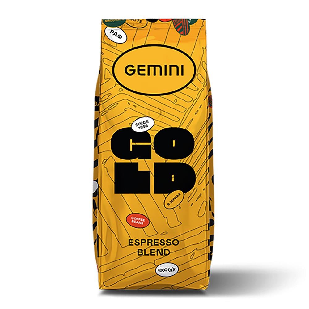 Кофе зерновой Gemini Espresso Gold 1 кг