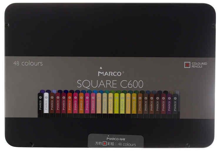 Карандаши цветные Marco Square 48 цветов