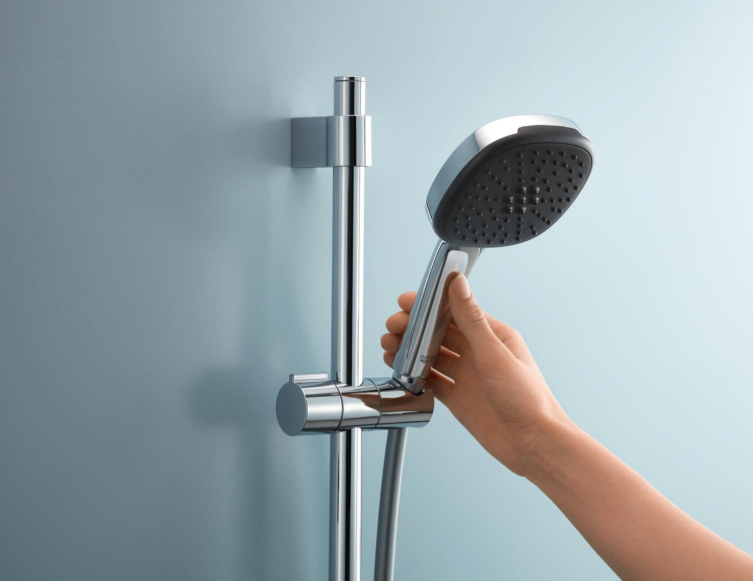 Душова лійка Grohe Quickfix Vitalio Comfort 26397001 багаторежимна 110 мм Хром (229238) - фото 9