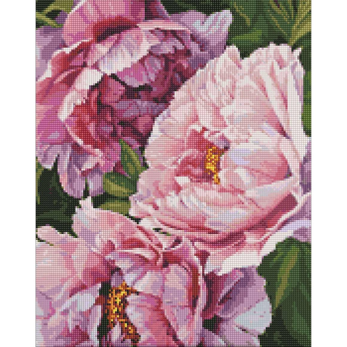 Алмазная мозаика без подрамника Идейка Магия цветов 40х50 см (AMC7652)