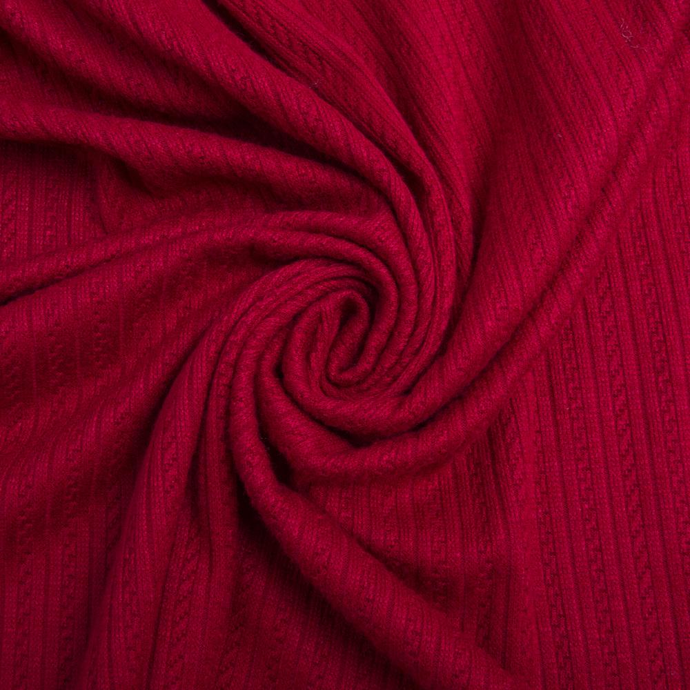 Ткань трикотаж Bella Бордо (23283)