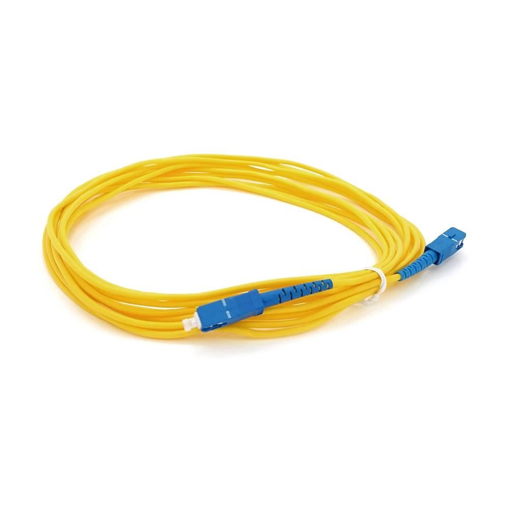 Патч-корд оптичний SC/UPC-SC/UPC оболонка LSZH 1 шт. 3,0 мм 5 м (39454)