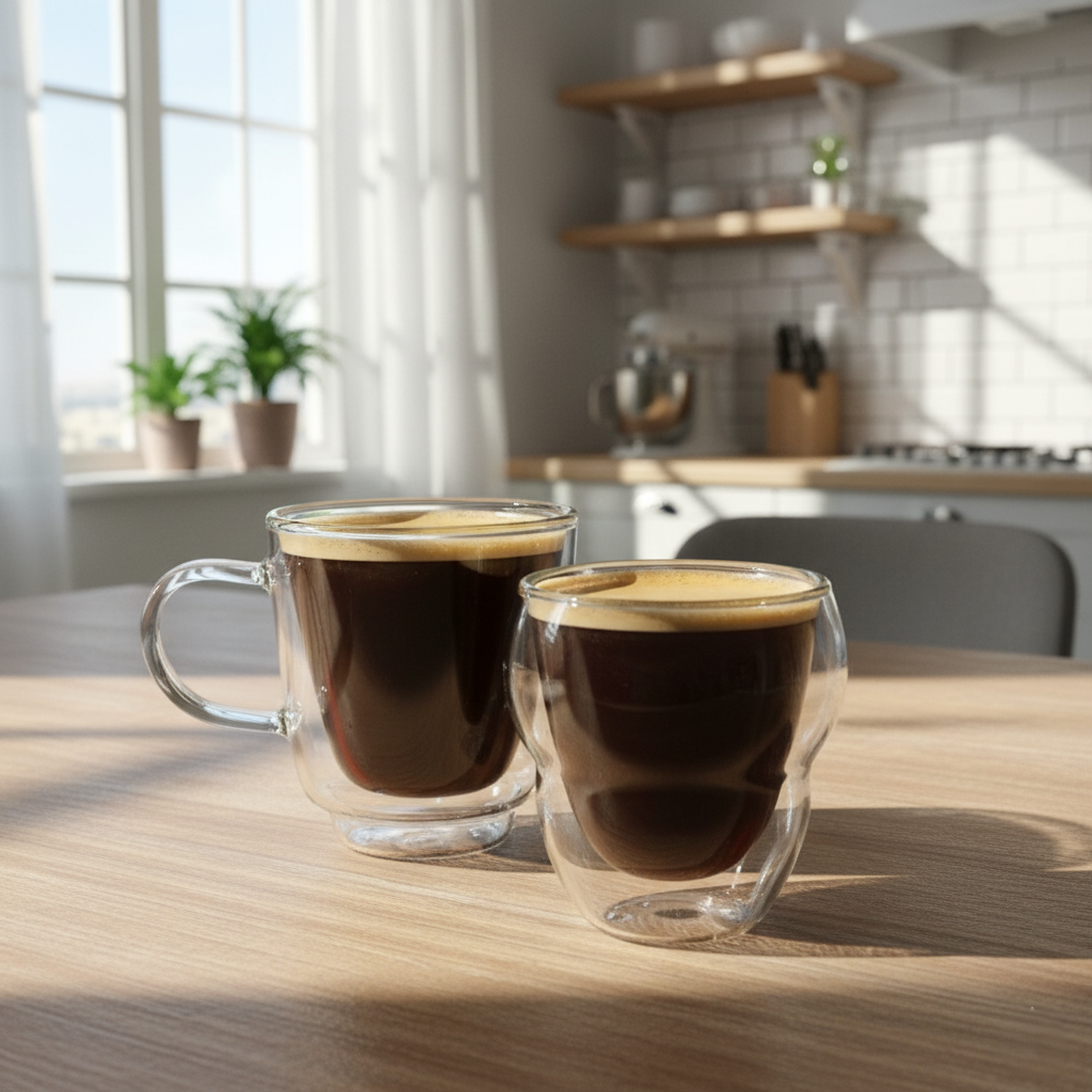 Чашки с двойным дном Herisson 2 шт 70 мл - фото 4 Чашки с двойным дном Herisson 2 шт 70 мл - фото 4