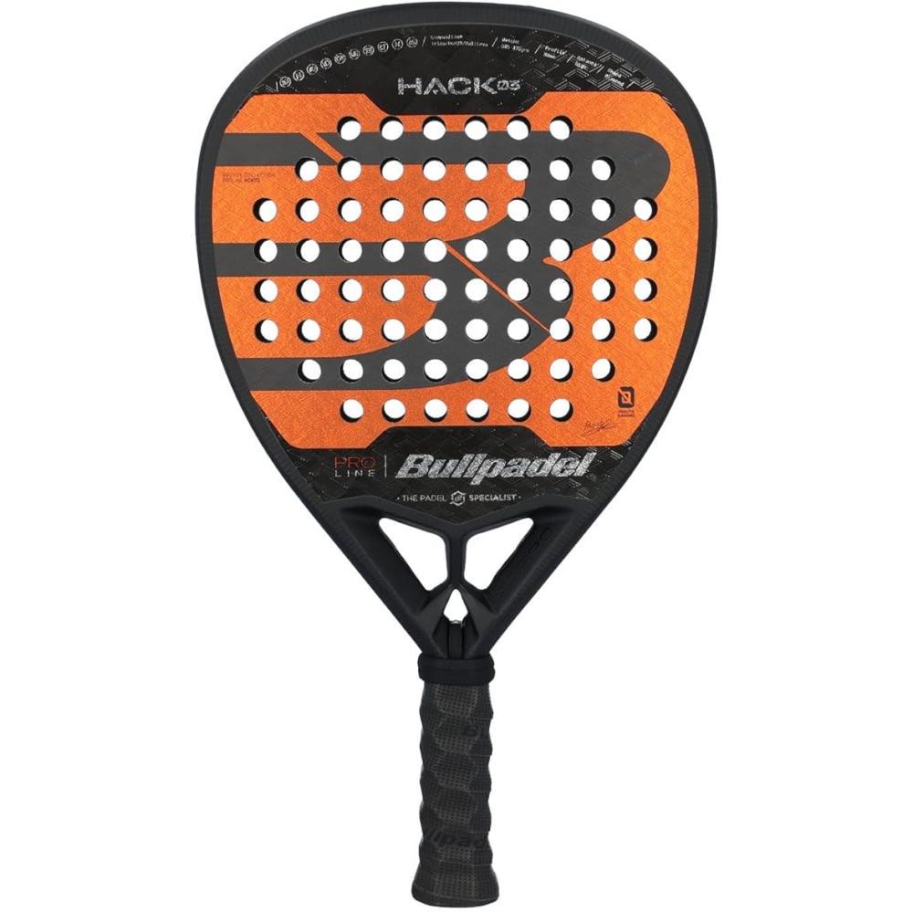 Ракетка падел Bullpadel Paquito Navarro Hack 03 2024 361-375 (471602)