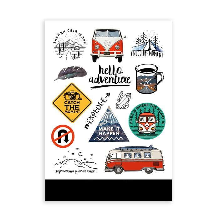 Набор наклеек Presentville Hello adventure (STR_19A014) Набор наклеек Presentville Hello adventure (STR_19A014)