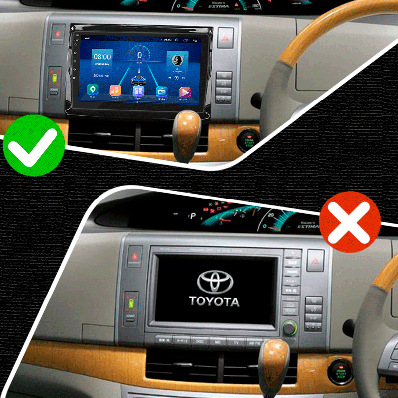 Магнитола штатная 9"Lesko для Toyota Estima III 2006-2008 4/32Gb/4G/ Wi-Fi/CarPlay Premium - фото 3