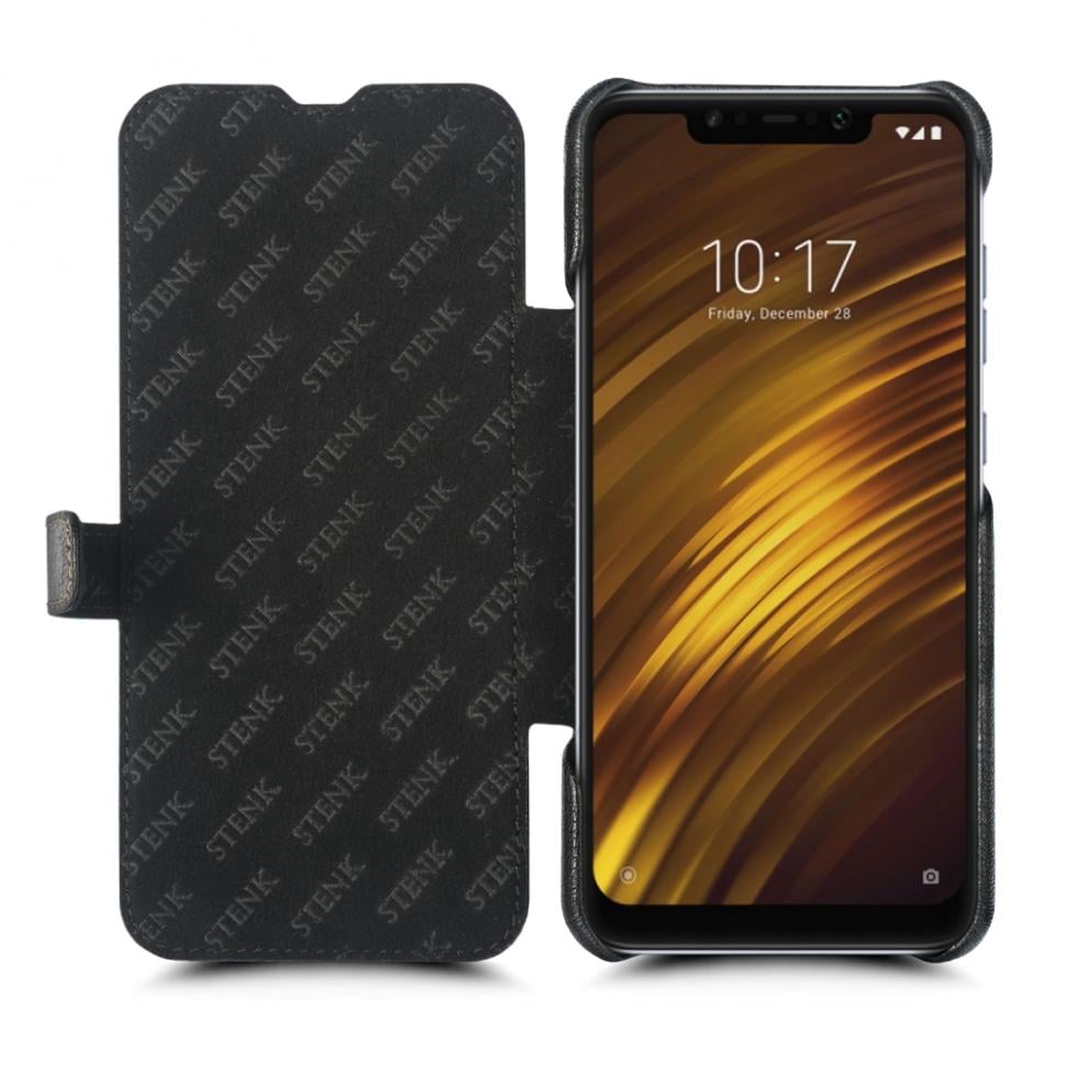 Чохол книжка Stenk Premium для Xiaomi Pocophone F1 Чорний (63077)