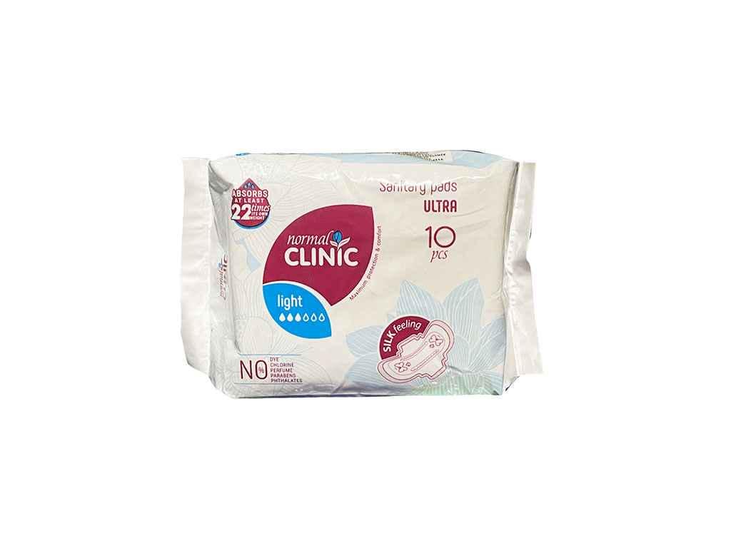 Прокладки гигиенические Normal Clinic Ultra-silk&feeling 3 к. 10 шт. (1101025)