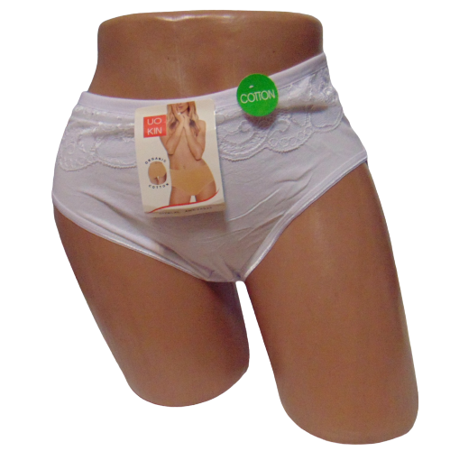 Женские трусы с кружевом Uokin 4333 XL Белый (1776658872) Женские трусы с кружевом Uokin 4333 XL Белый (1776658872)