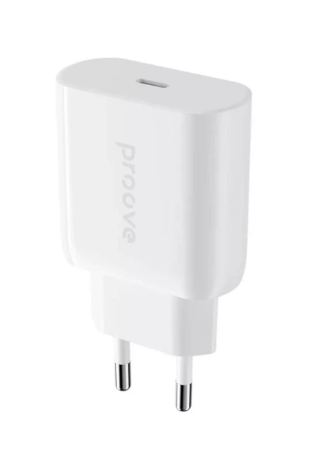 Зарядное устройство кружевное Proove Rapid 20W Type-C White (м00172)