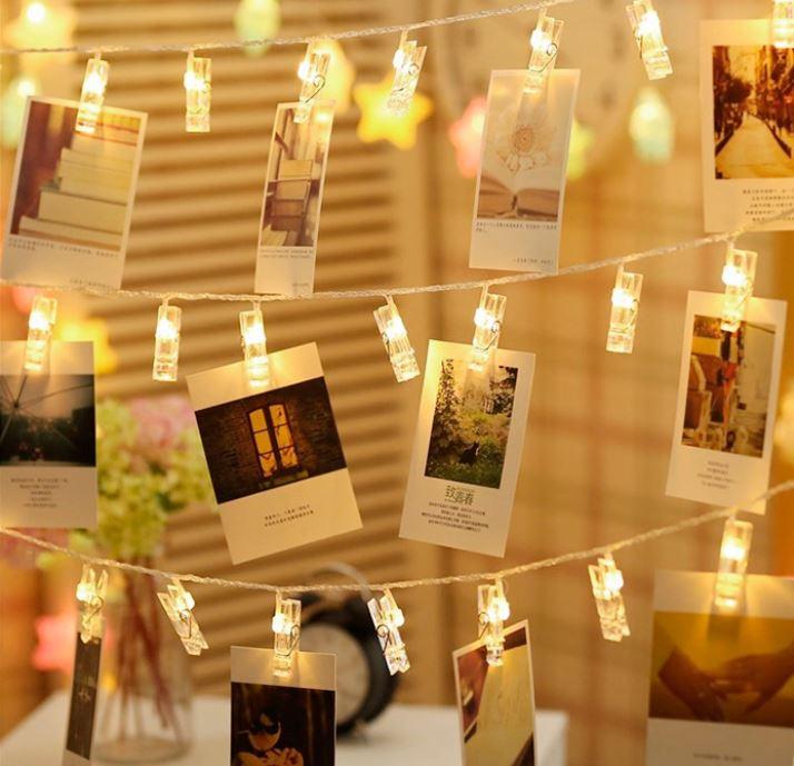 Гирлянда светодиодная SK Photo Clip String Lights 20 шт. (24340fd1) - фото 3