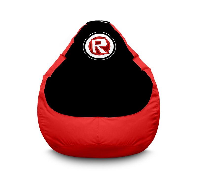 Кресло мешок iPuff Roblox Simple logo Оксфорд XL 80x110 см Красный Кресло мешок iPuff Roblox Simple logo Оксфорд XL 80x110 см Красный