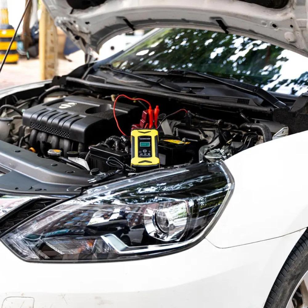 Зарядний пристрій для автомобіля з РК-дисплеєм 12V/24V - фото 7 Зарядний пристрій для автомобіля з РК-дисплеєм 12V/24V - фото 7