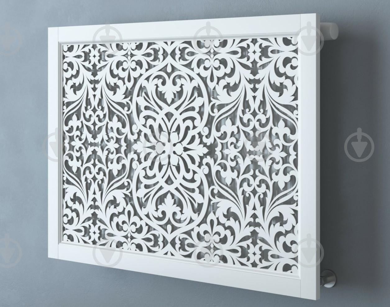 Экран-решетка декоративная на батарею отопления R18-F70 Белый (25073910)