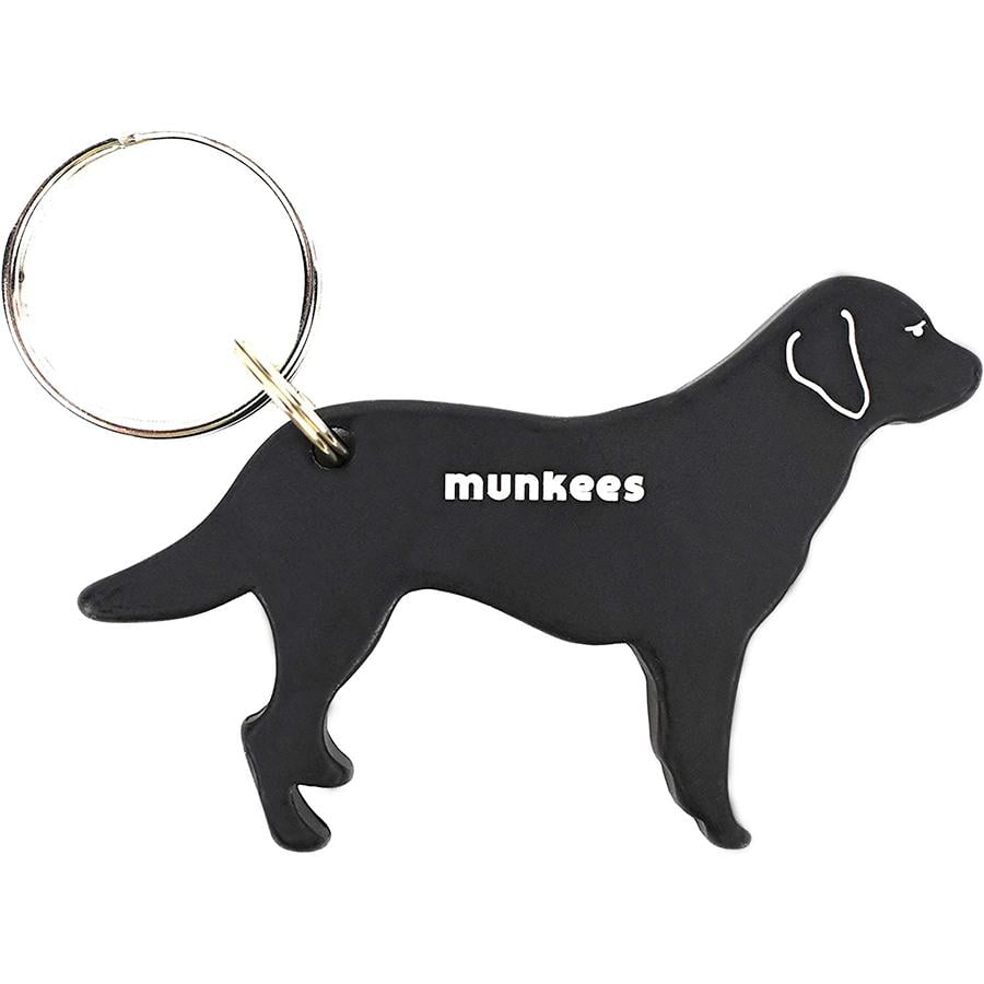 Брелок-открывашка Munkees 3455 Labrador Black