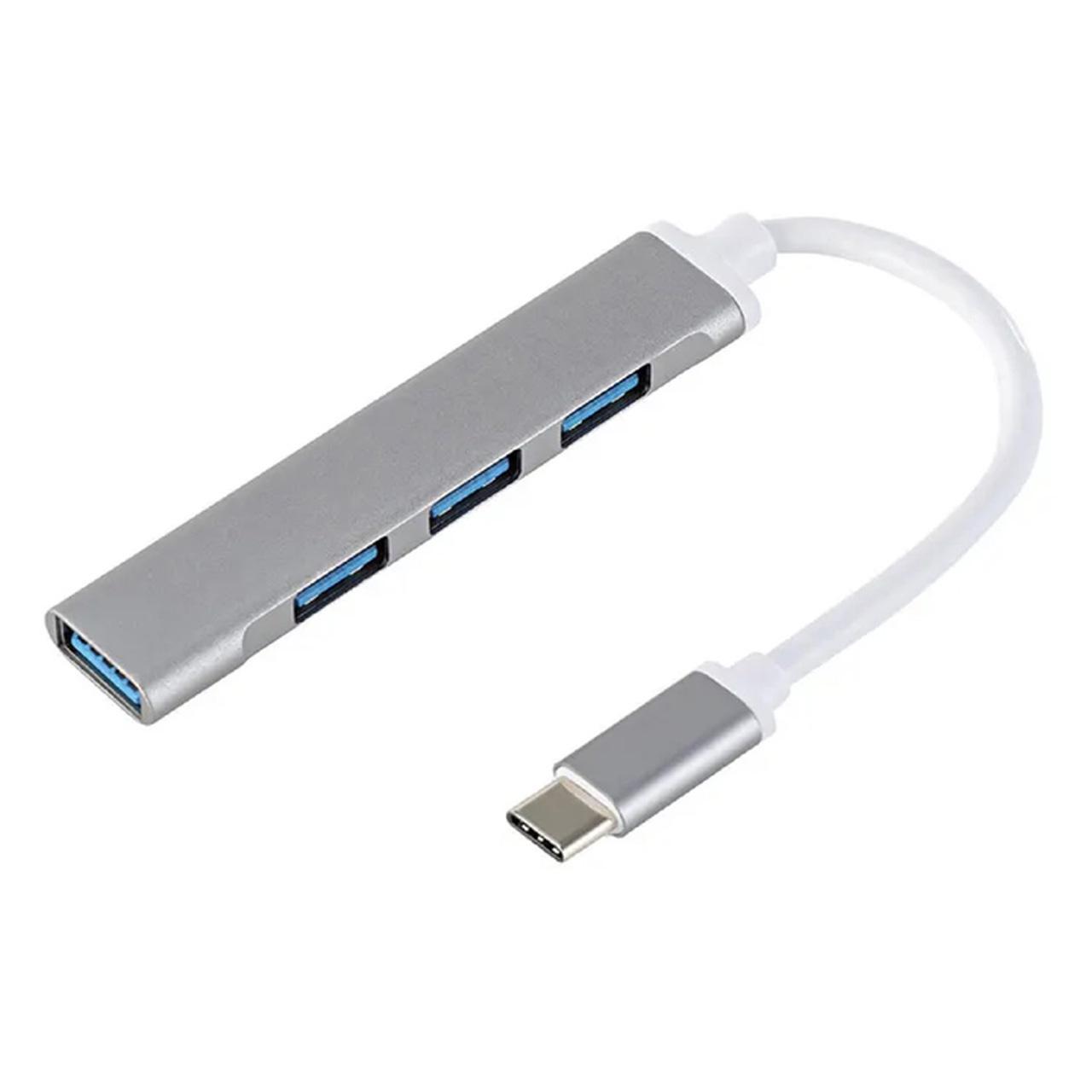 USB-хаб Type-C 3.1 на 4 порта USB 3.0 для MacBook/iMac/iPad (1801332)