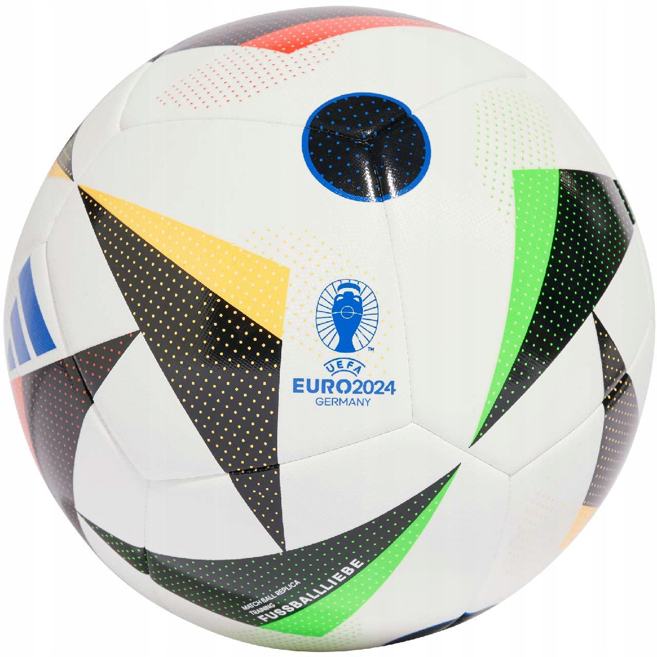 Мяч футбольный Adidas Fussballliebe Euro 2024 Training IN9366 №5 - фото 1