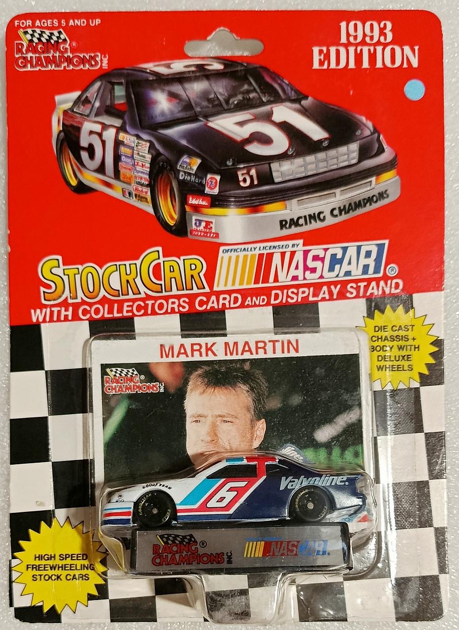 Іграшкова машинка Racing Champions Ford Thunderbird Mark Martin №6 Valvoline 1993 Stock Car NASCAR (01153-6-1)