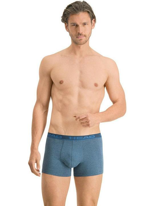 Труси-боксери Head BASIC BOXER 2P Блакитний/Синій XL (701202741-003 XL) - фото 4