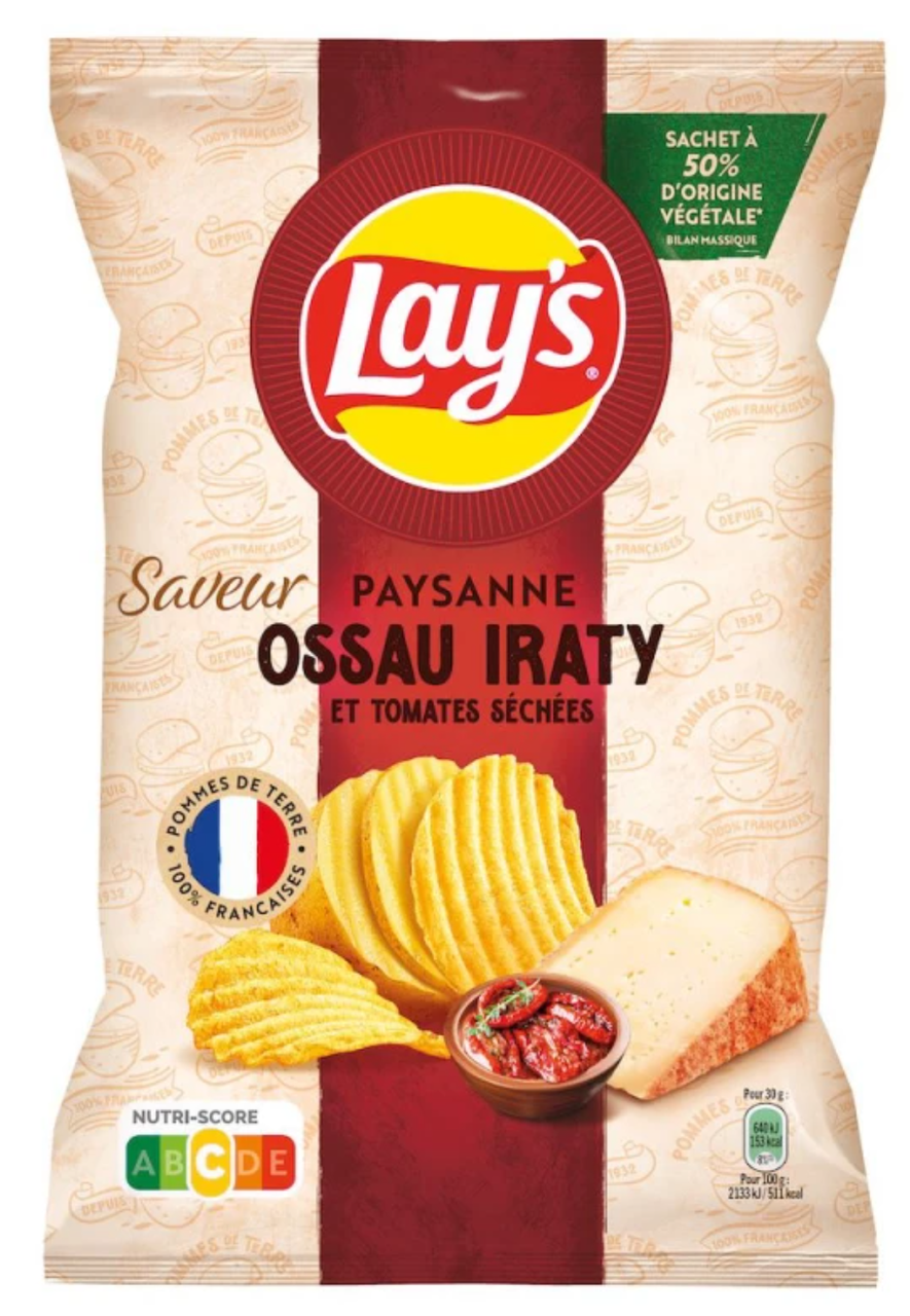 Чипсы Lay's Chips Ossau Iraty Tomate 120 г (2632790301)