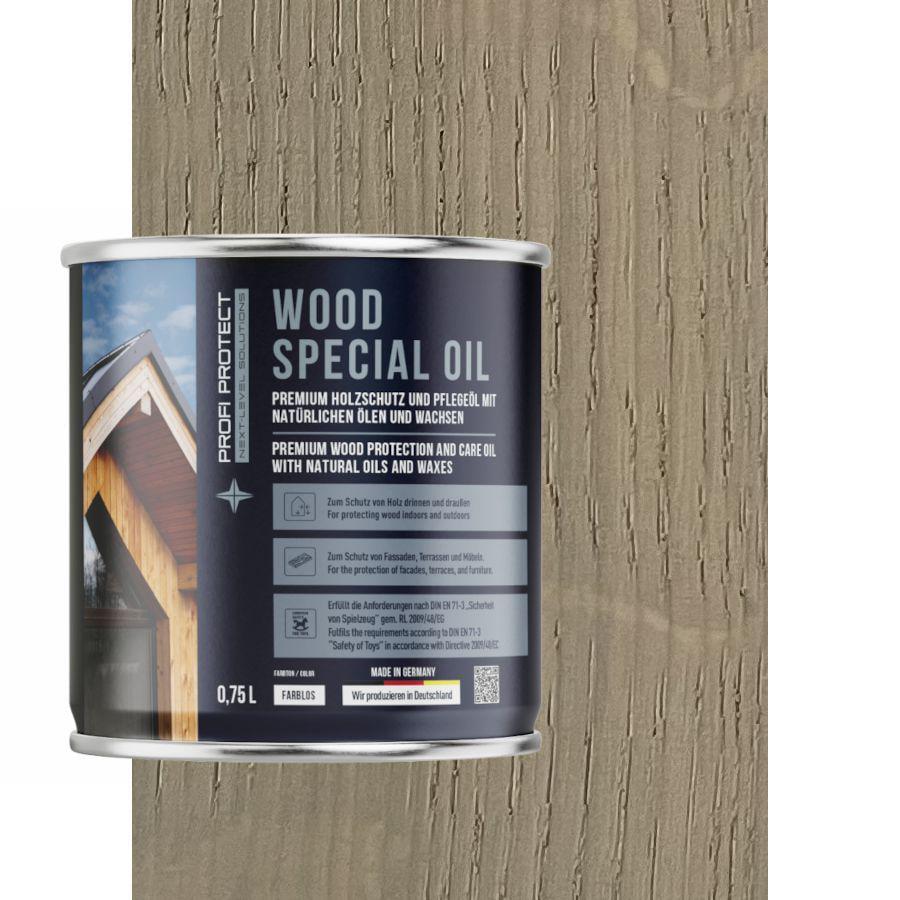 Масло для террас ProfiProtect Wood Special Oil с воском 0,75 л Soda-eiche (20758375)