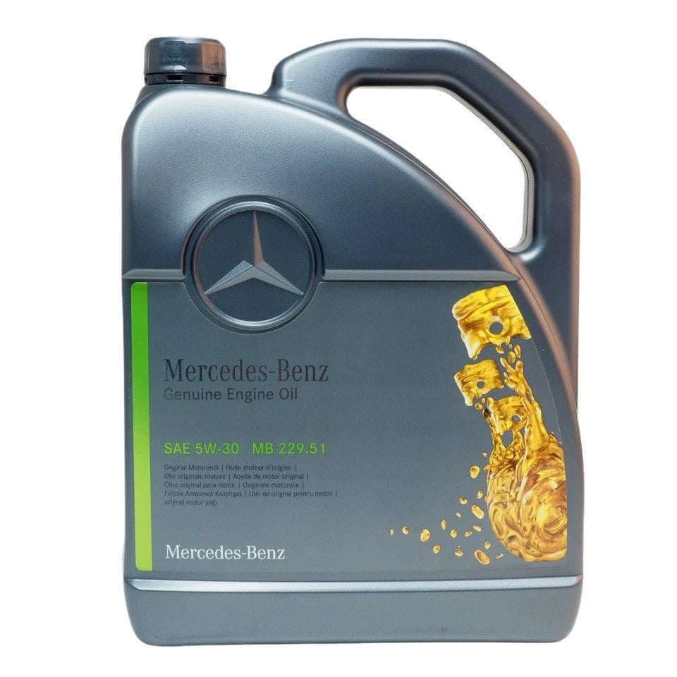 Моторна олива Mercedes-Benz 229.51 A3/B4/C3 5W-30 5 л (A000989320913)