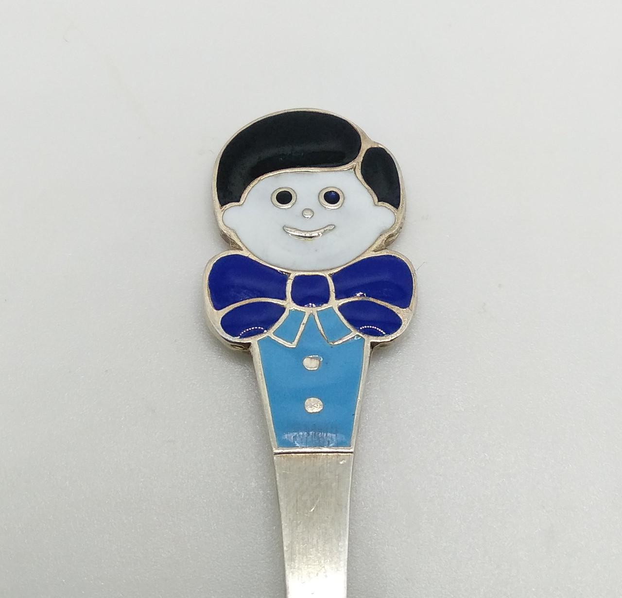 Ложка дитяча срібло хлопчик 925° 19,30 г (12851010) - фото 4 Ложка дитяча срібло хлопчик 925° 19,30 г (12851010) - фото 4