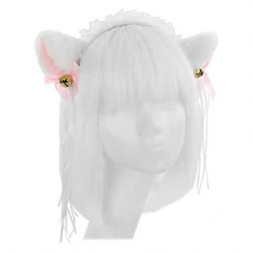 Ушки Девушка-кошка Seta Decor 19-578WT Ушки Девушка-кошка Seta Decor 19-578WT