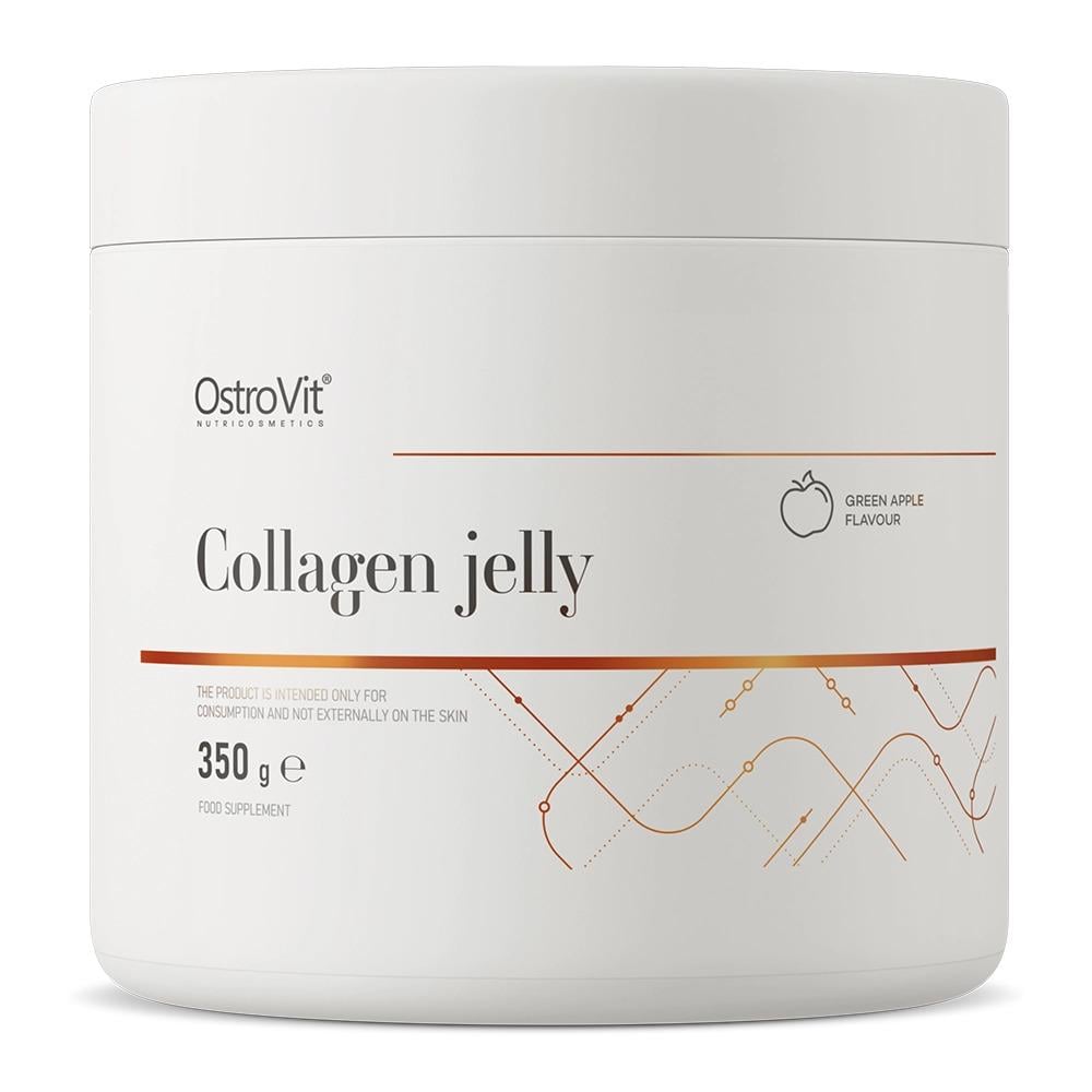 Коллаген Ostrovit Collagen Jelly Green apple 350 г