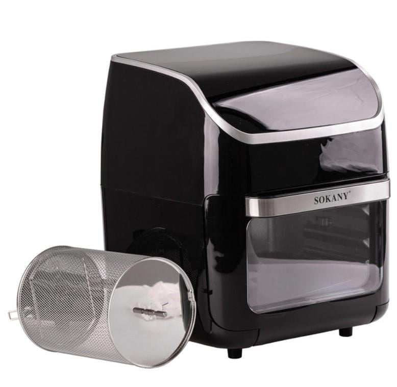 Аэрофритюрница Sokany 12 л с защитой от перегрева.