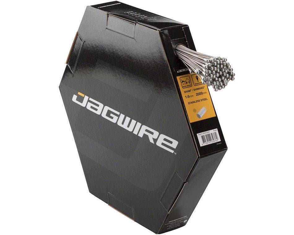 Трос для гальма JAGWIRE Basics D 1.6 мм L2000 мм BWC3004 нержавіюча сталь Sram/Shimano MTB 100 шт. (CAB-98-61)