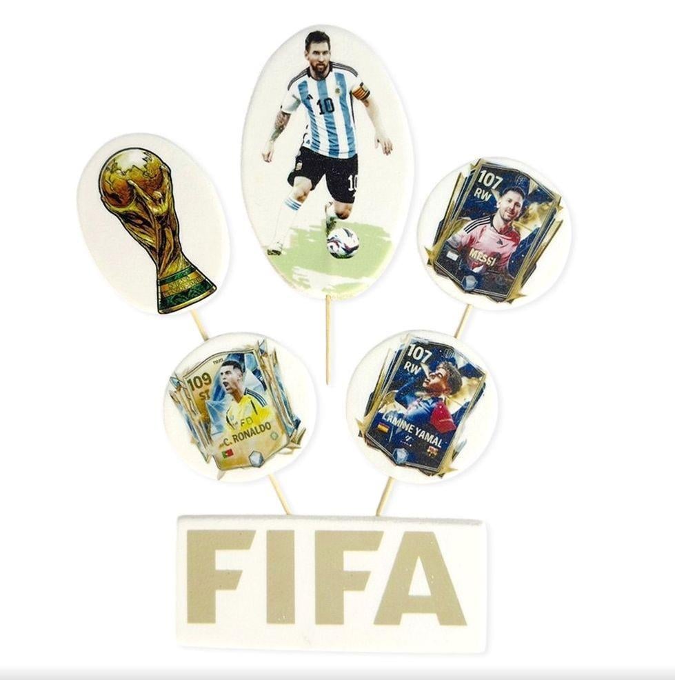 Набор украшений сахарных для торта Фифа Fifa Топ (3083129953)