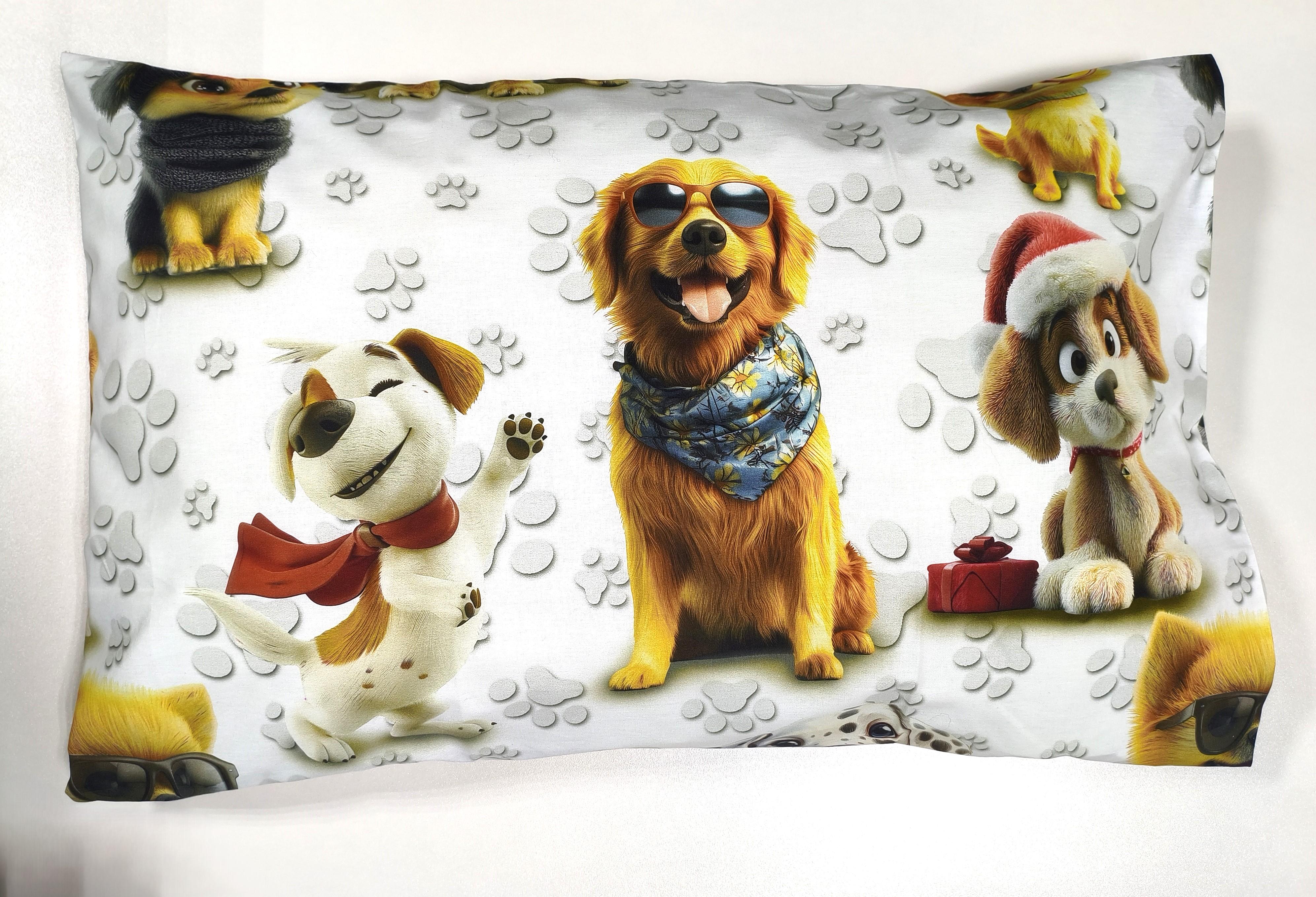 Наволочка для дитячої подушки ранфорс 5 Д 650х550 мм