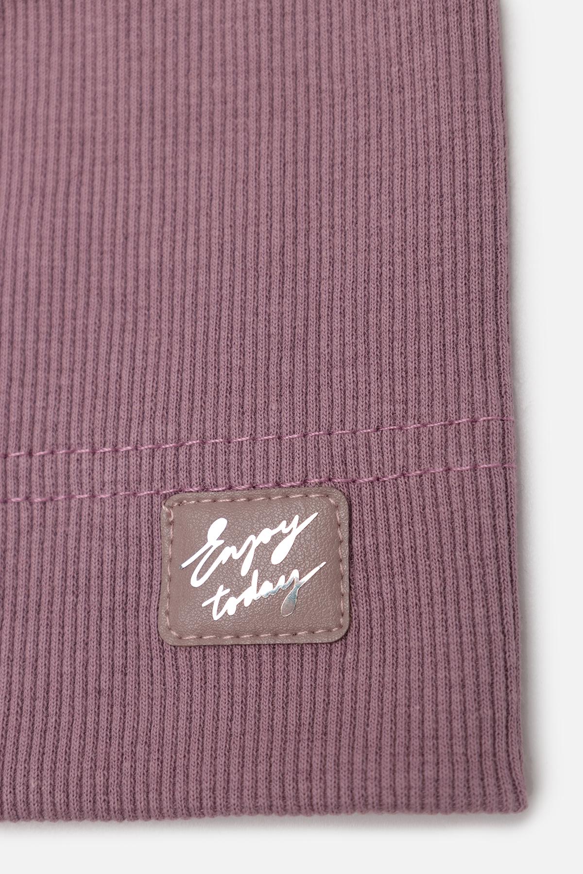 Шапка для девочки 54-56 см Сиреневый (24099884) - фото 2 Шапка для девочки 54-56 см Сиреневый (24099884) - фото 2