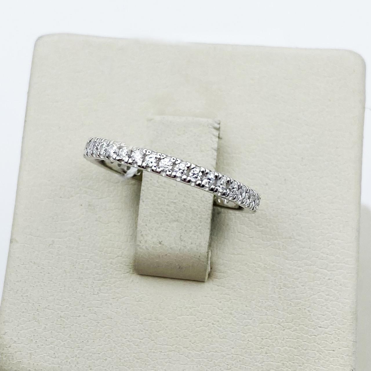 Кольцо серебряное Дорожка с кубическим цирконием р. 17,5 1,3 г (1879782824)