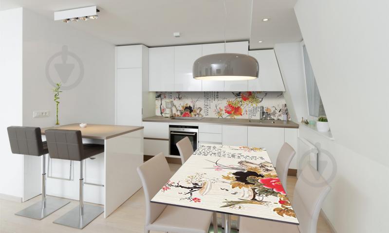 Наклейка виниловая на стол Zatarga «Восточный Гранат» 600х1200 мм Z180527st Наклейка виниловая на стол Zatarga «Восточный Гранат» 600х1200 мм Z180527st