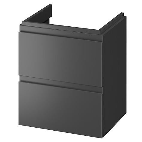 Тумба под умывальник подвесная Cersanit Moduo S590-079 49,4x57x39,7 см Черный (236148)