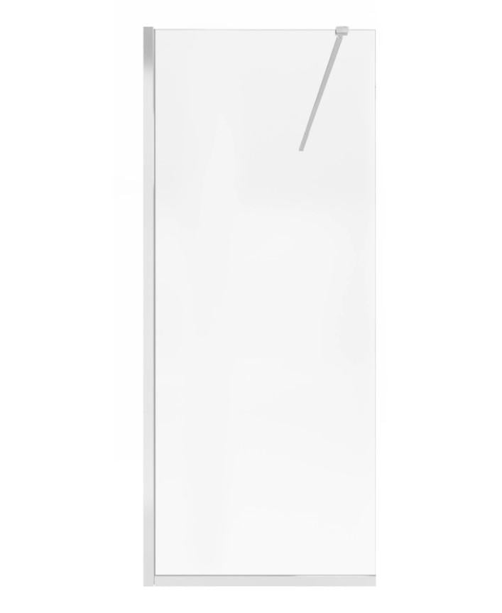 Душевая перегородка Qtap Walk-In Standard CRM209.C8 90х200 см стекло Clear 8 мм покрытие CalcLess